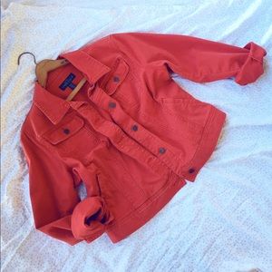 Ralph Lauren Red Denim Jacket